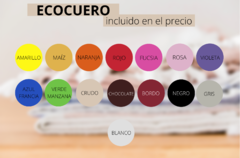 Juego De Living Sillón 2 Cps Ecocuero/jacquard Linea Premium - tienda online