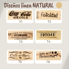 Caja Organizador Vintage Deco Madera Nat Souvenir Regalo - tienda online