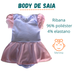 body de saia ( Ribana p/sublimação)