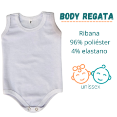 Body de regata (Ribana para sublimação)