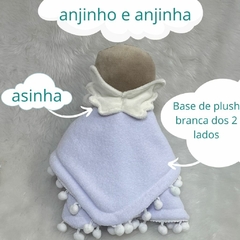 Naninha p/ sublimação com base fofinha e pom pom - comprar online