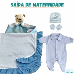 kit saída de maternidade (menino) - comprar online