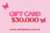 GIFT CARD - $30.000 - comprar online