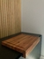 Tabla de madera con tope para mesada 40x30 - tienda online