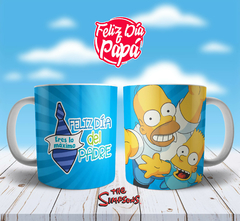 Taza Cerámica Dia del Padre Simpsons en internet