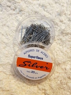 Alfileres Extra-fino Silver 20 gr - comprar online
