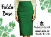 Molde Falda Base Dama (4 talles)