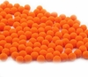 Pompones de felpa 2 cm Naranja