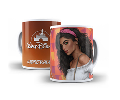 Taza Cerámica Princesas Modernas - Mercería Mayorista Costuras