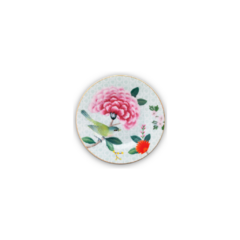 Plato Petit Four 12 cm Blushing Bird Blanco