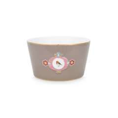 Bowl Love Birds Khaki 15 cm