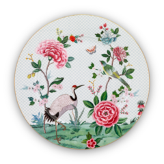 Plato 32 cm Blushing Birds blanco - comprar online