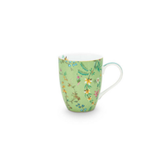 Mug grande Jolie Flower green - comprar online