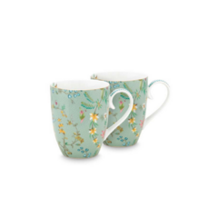 Mug grande Jolie Flowers Blue - tienda online