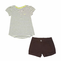 Conjunto Infantil Menina Blusa e Short Lilica Ripilica