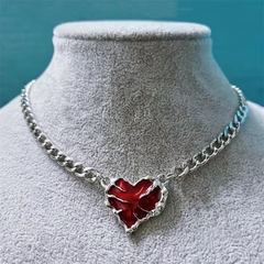 Imagen de Collar Corazon espinado simple