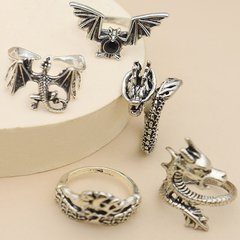 Imagen de Set Anillos Dragon - x5 anillos