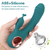 VIBRADOR PONTO G COM ESTIMULADOR DE CLITÓRIS GREEN - loja online