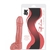 PENIS REALISTICO GRANDE COM ESCROTO KT181 - comprar online