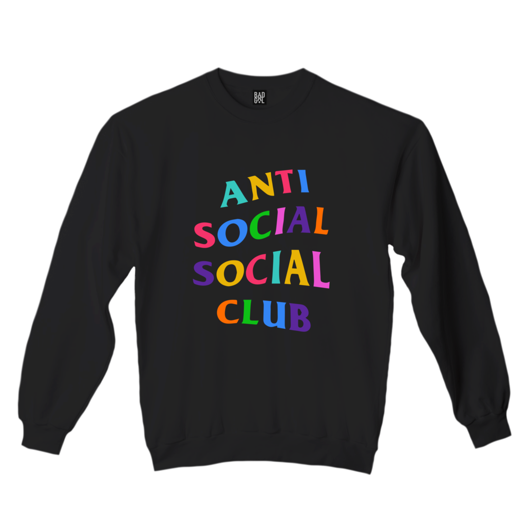 Anti social top social club sweater