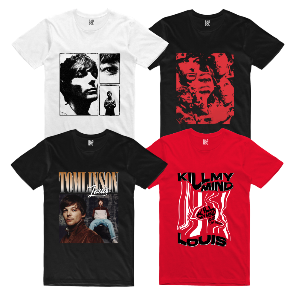 REMERAS LOUIS TOMLINSON 79 DISENOS BADGAL