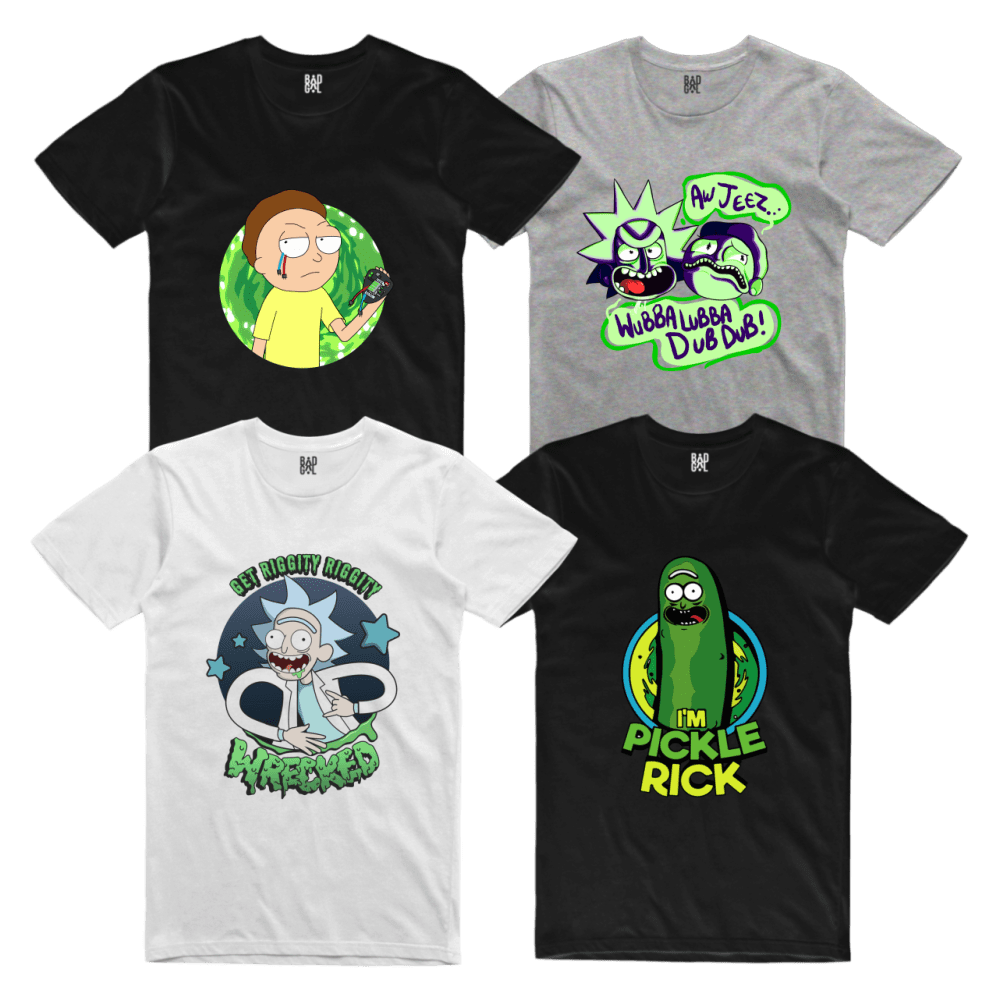 Remeras de rick y morty sale
