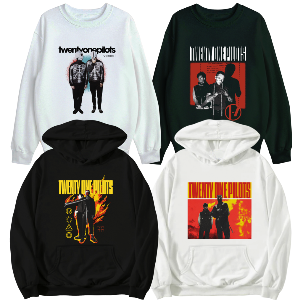 BUZOS TWENTY ONE PILOTS 16 DISENOS BADGAL