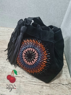 Imagem do Bolsa Mandala Top em Couro