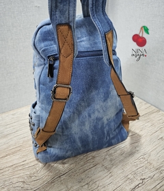 Imagem do Mochila Jeans Mosaico