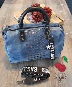 Bolsa Jeans Love Baú - comprar online