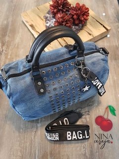 Bolsa Jeans Love Baú - comprar online