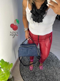 Bolsa Retrô Jeans - NinaCereja
