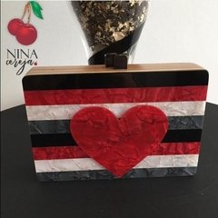 Bolsa Clutch Deluxe Love - NinaCereja