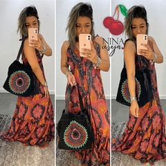 Bolsa Mandala Top em Couro - loja online