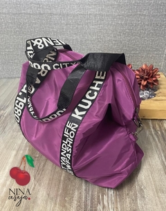 Bolsa Nylon Grande Escrita - loja online