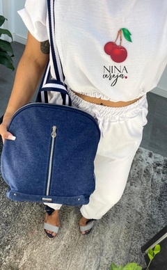 Bolsa e Mochila Jeans Clin