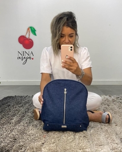 Bolsa e Mochila Jeans Clin - NinaCereja