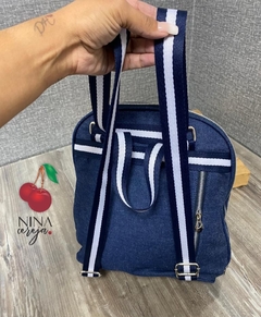 Bolsa e Mochila Jeans Clin - comprar online