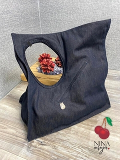 Bolsa Quadrada Jeans na internet