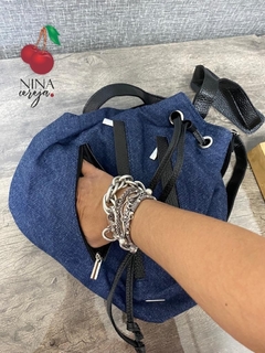 Bolsa e Mochila Saco Ziper Jeans na internet