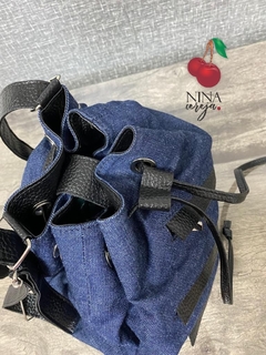 Bolsa e Mochila Saco Ziper Jeans - loja online