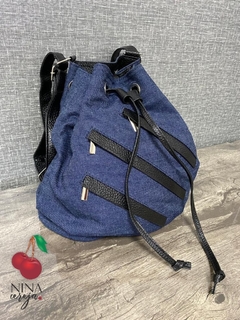 Bolsa e Mochila Saco Ziper Jeans - comprar online