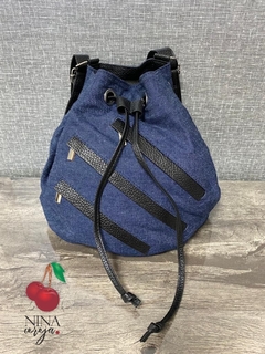 Bolsa e Mochila Saco Ziper Jeans na internet