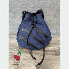 Bolsa e Mochila Saco Ziper Jeans na internet