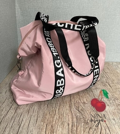 Bolsa Nylon Grande Escrita - NinaCereja