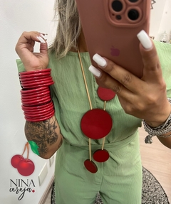 Kit Pulseiras Emborrachada - NinaCereja