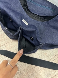 Bolsa Arredondada Jeans - NinaCereja