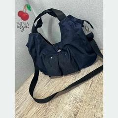 Bolsa Arredondada Jeans