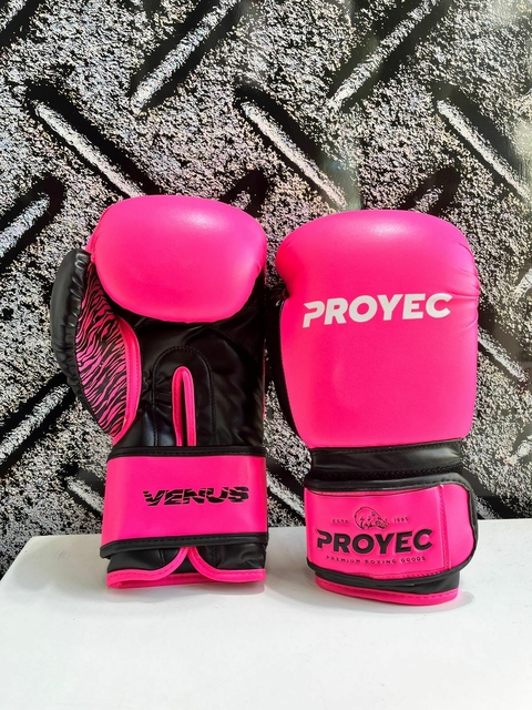 Guantes Boxeo Proyec Venus Box Kick Muay Thai Mujer