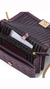 The victoria mini shoulder bag black violet woven on internet